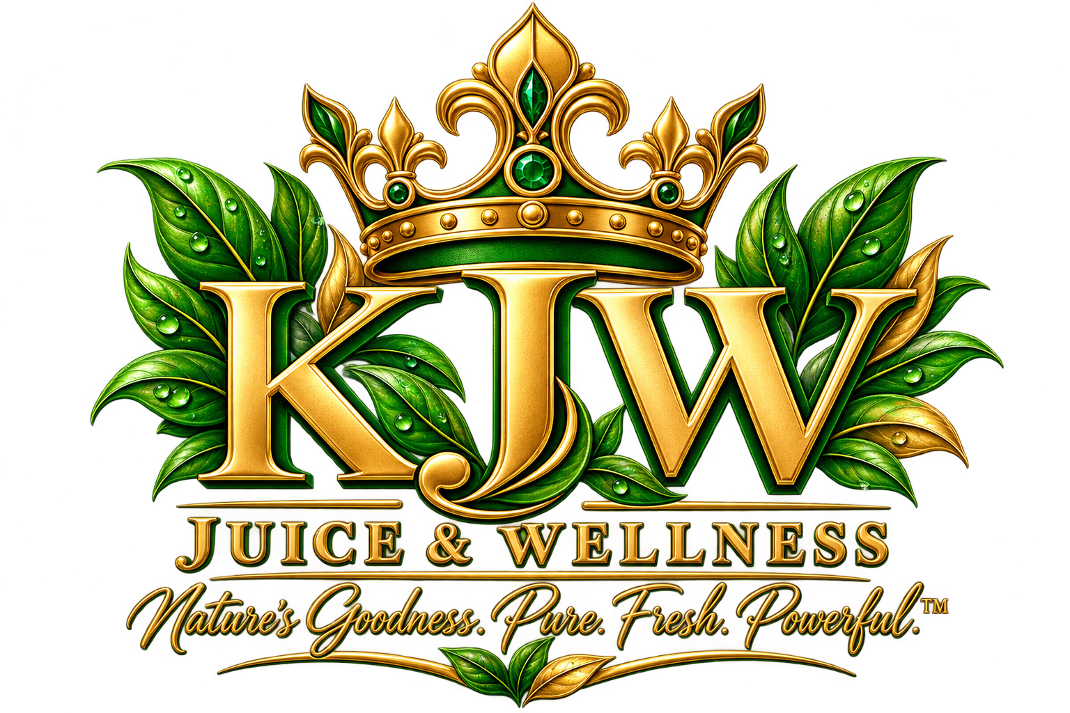 KJW Juice & Wellness logo